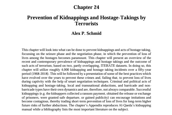 ICCT Handbook on Transitional Justice & Organized Crime